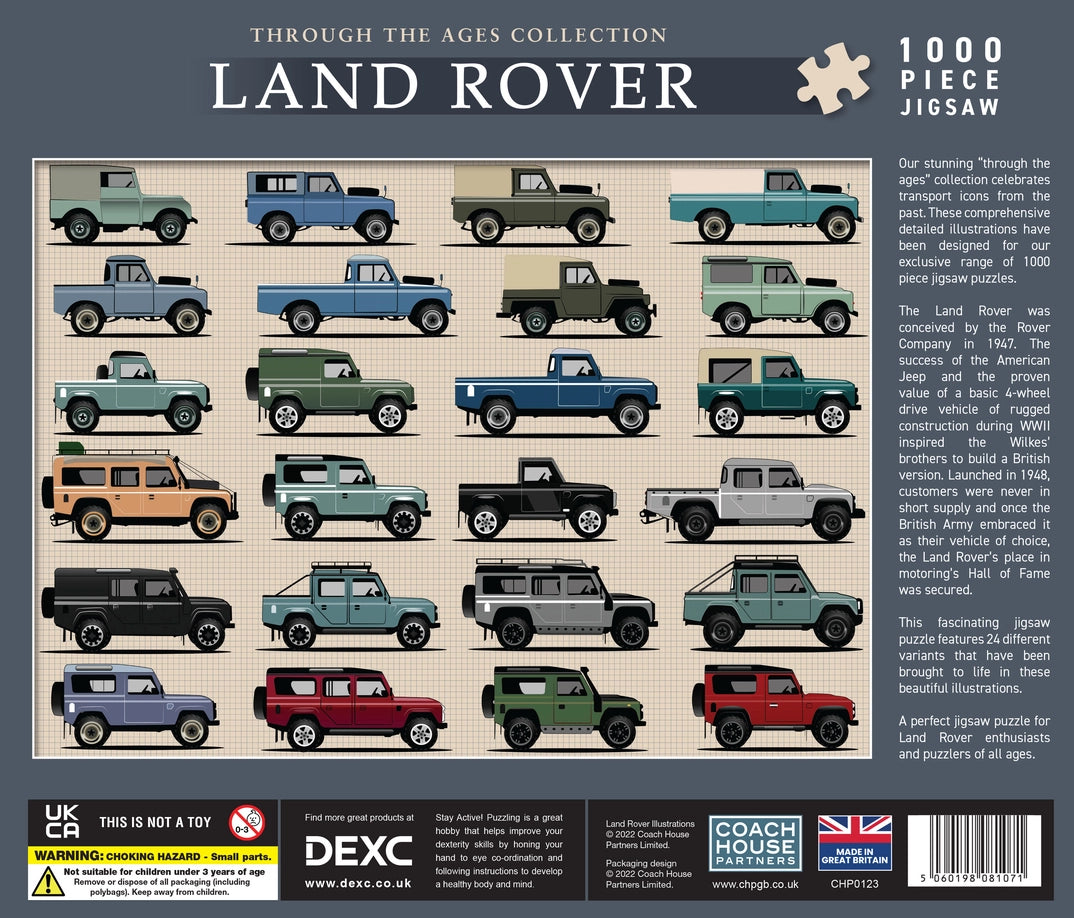 Land Rover 1000 Piece Jigsaw Puzzle