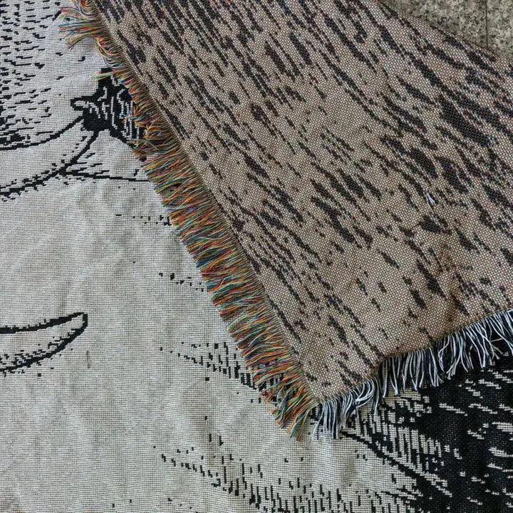 Wandering Ghost Jaquard Woven Tapestry