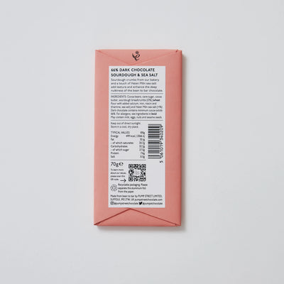 Pump Street 66% Sour Dough & Sea Salt 70g