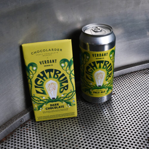 Chocolarder Lightbulb Pale Ale 70% Dark Chocolate Bar 70g