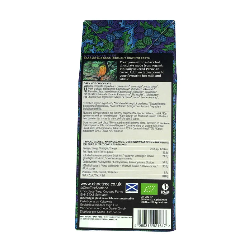 Chocolate Tree Hot Chocolate Pouch Dark 200g