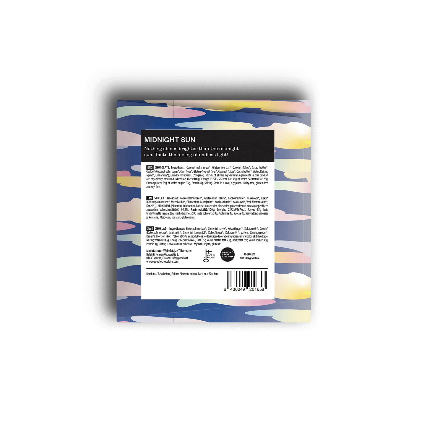 Goodio Midnight Sun Chocolate 48g