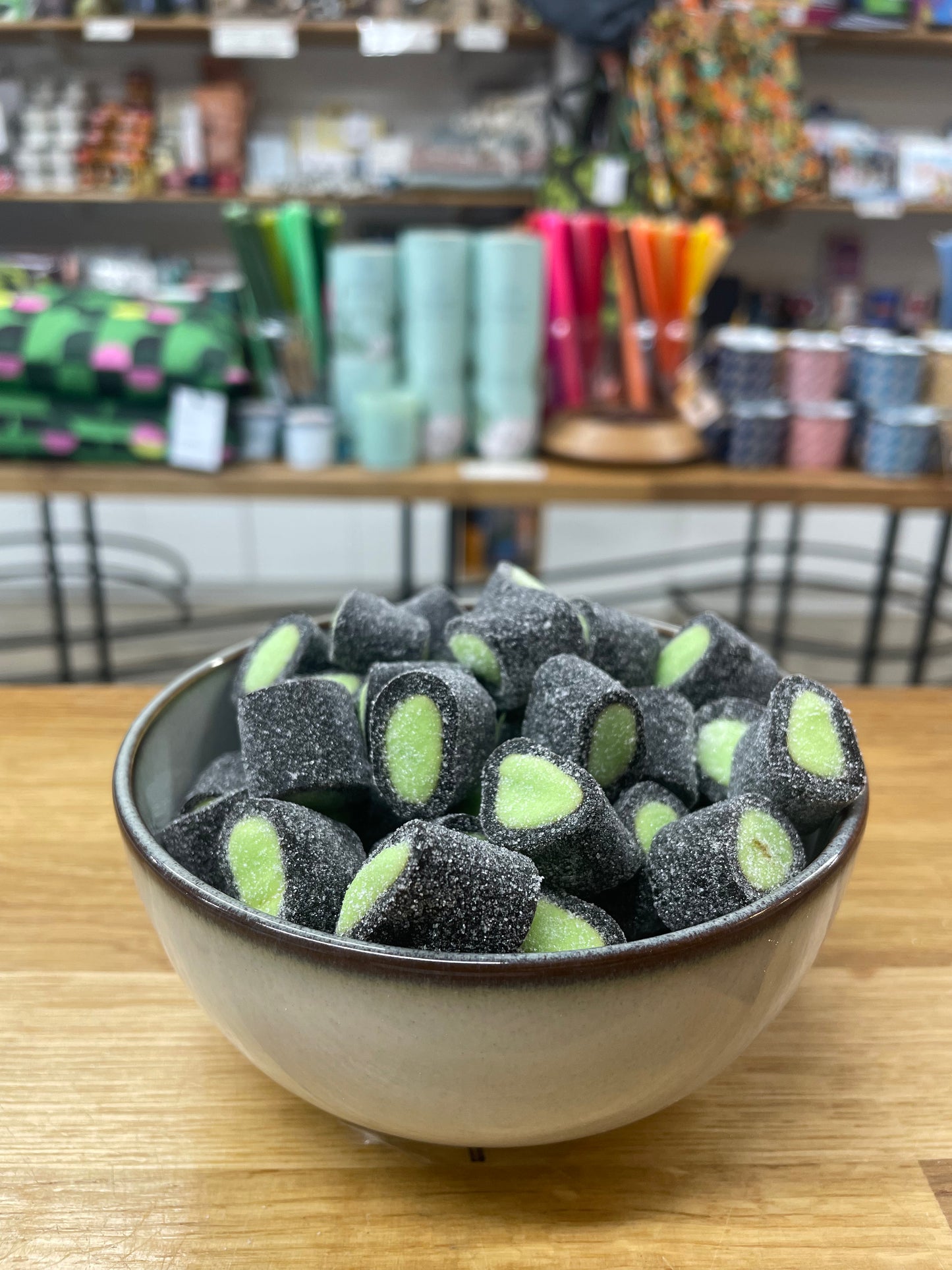 Maku Laku Salmiak & Pear Liquorice Bites 100g