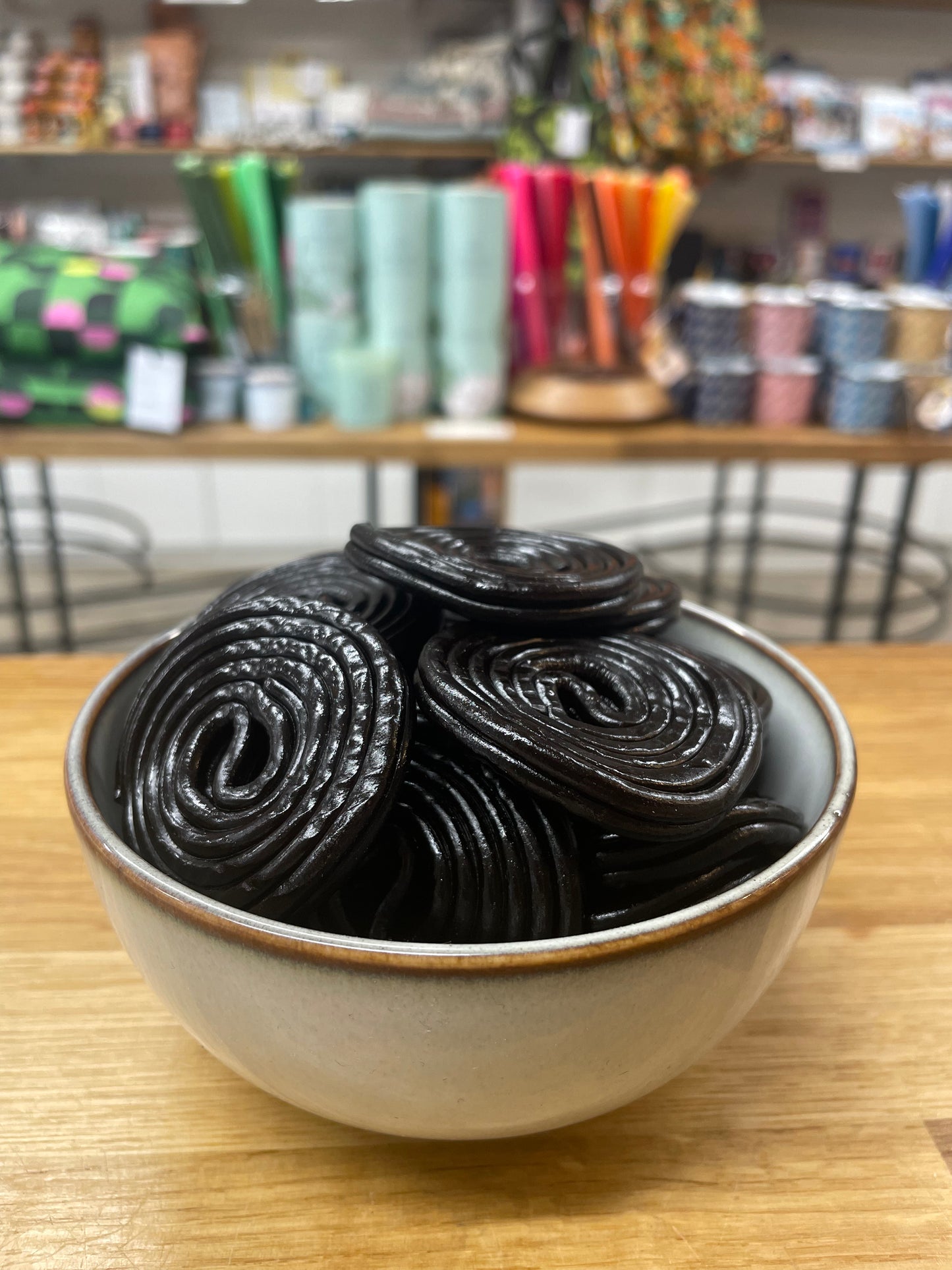 Haribo Liquorice Wheels 100g
