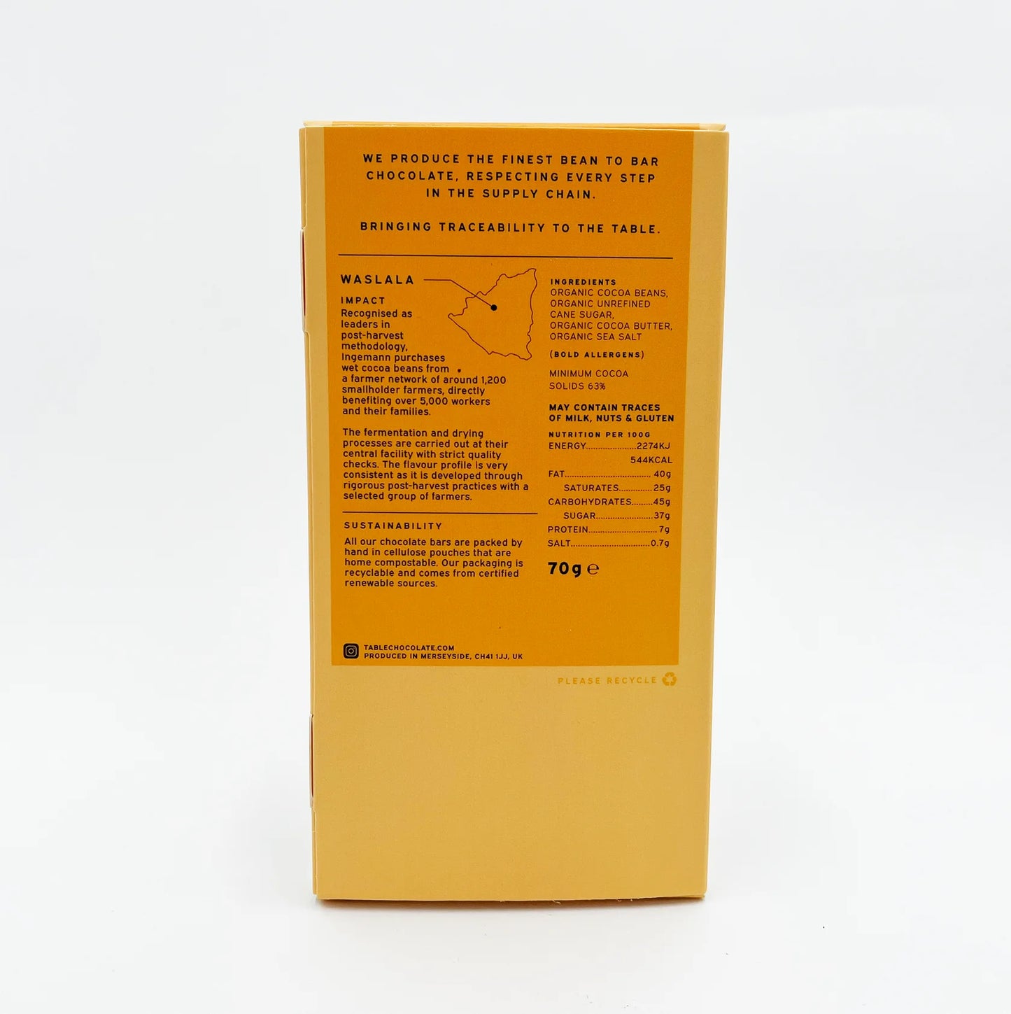 Table Limited Edition 10 - Nicaragua 63% Salted 70g