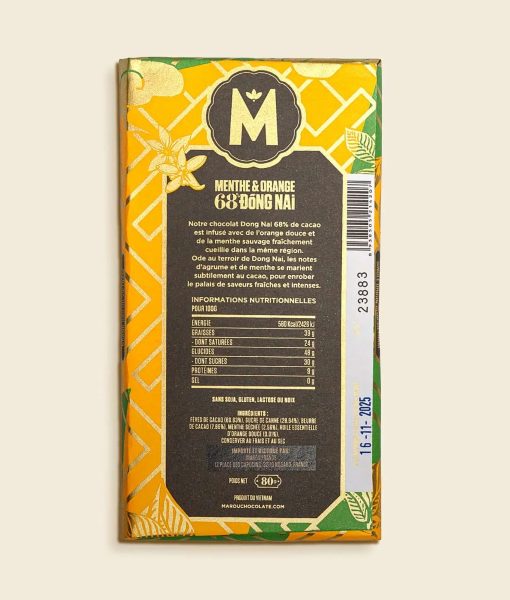 Marou Mint & Orange x Vietnam Dong Nai 68% Dark 80g