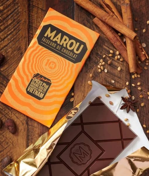 Marou Pho Spices 65% Dark 80g