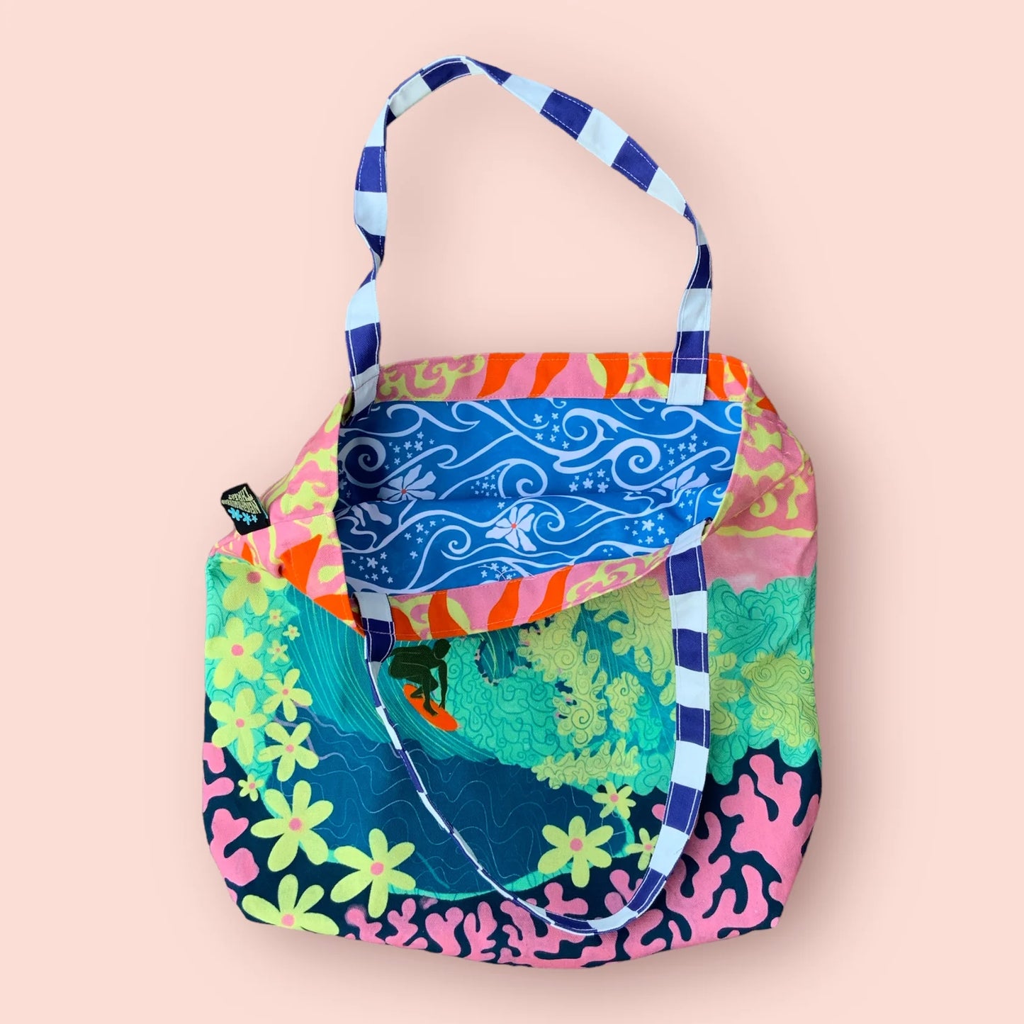 The Longest Wave Tote Bag