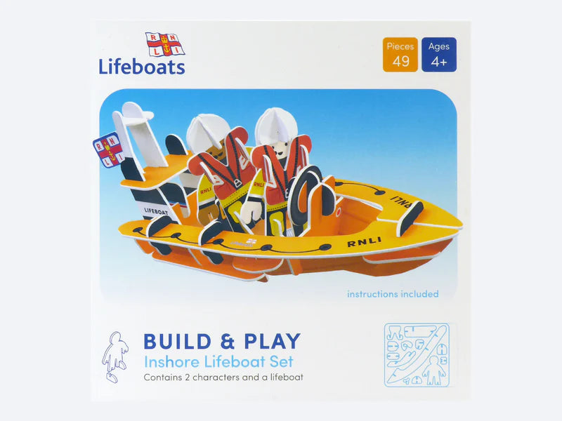 PLAYPRESS RNLI Inshore Lifeboat Playset