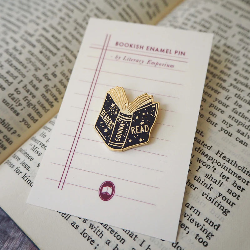 'Readers Gonna Read' Enamel Pin