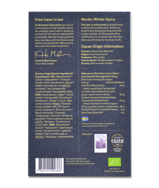 Standout 68% Nordic Winter Spice SEASONAL EDITION 50g