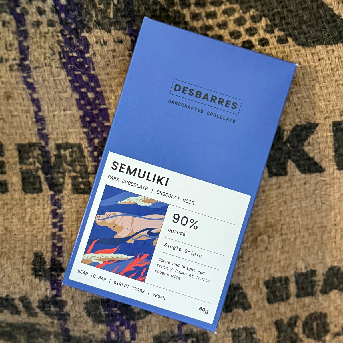 DesBarres 90% Semuliki, Uganda 60g