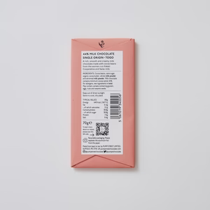 Pump Street 44% Togo - Swiss Milk 70g