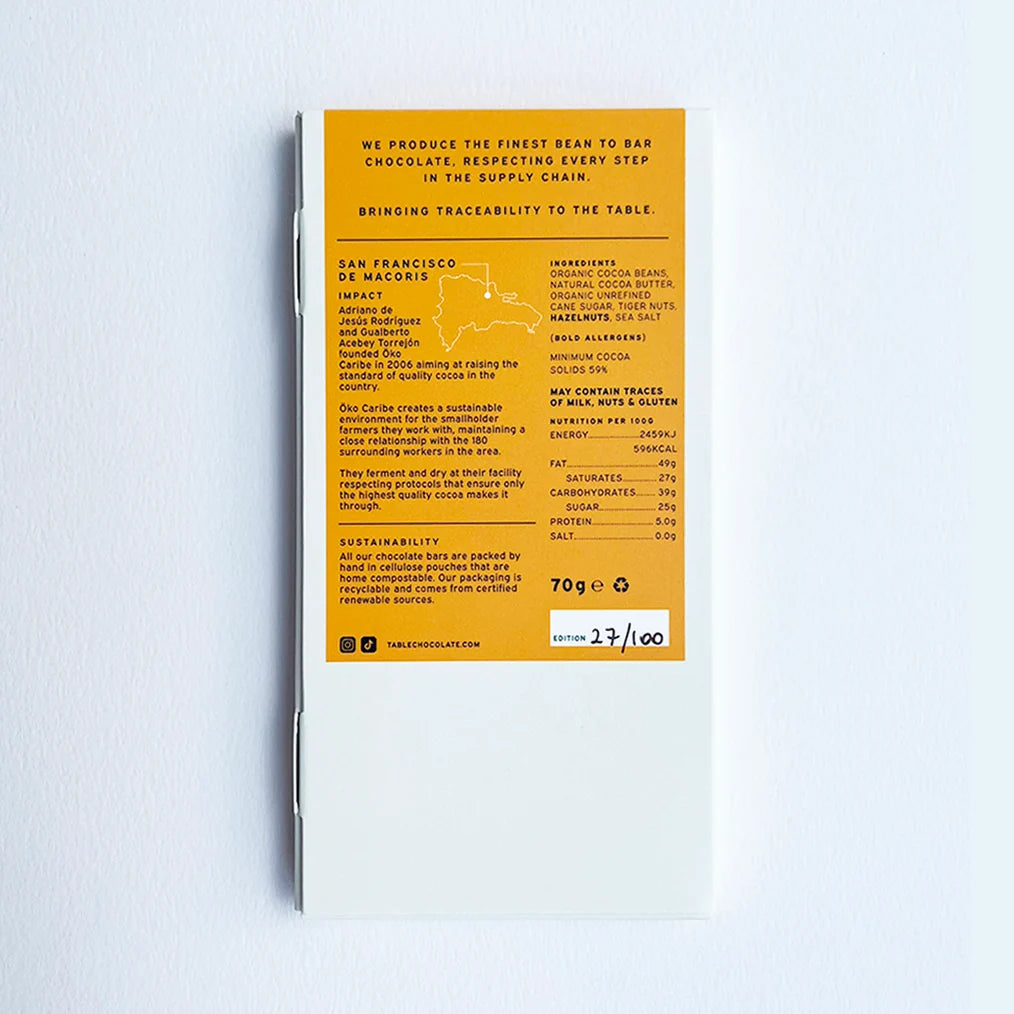 Table Limited Edition 02 - Vegan Milk 59% 70g