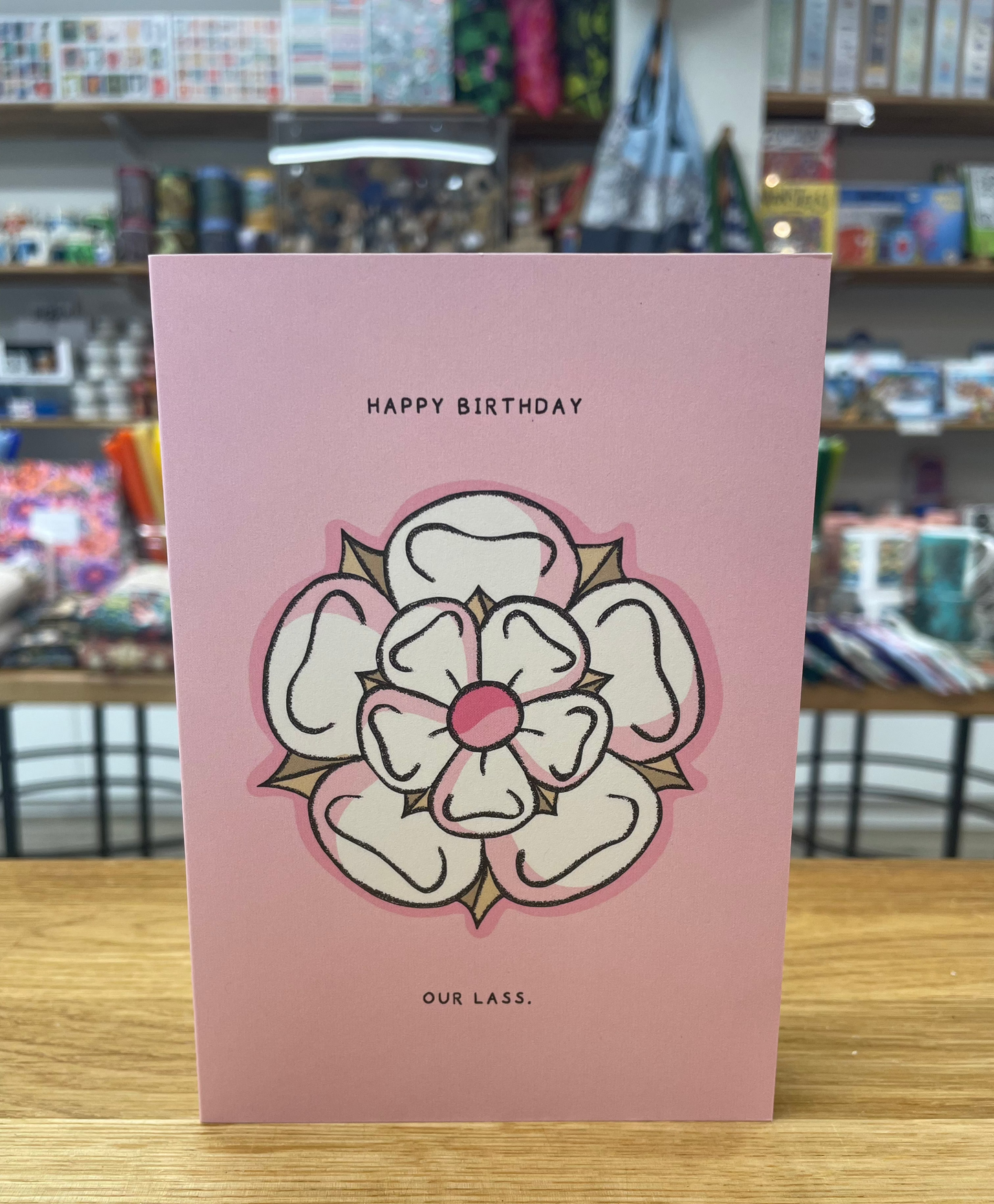 Yorkshire Lass Greeting Card
