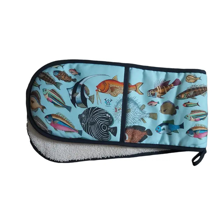 Fish Oven Glove 18thC Drawings Natural History Print Design