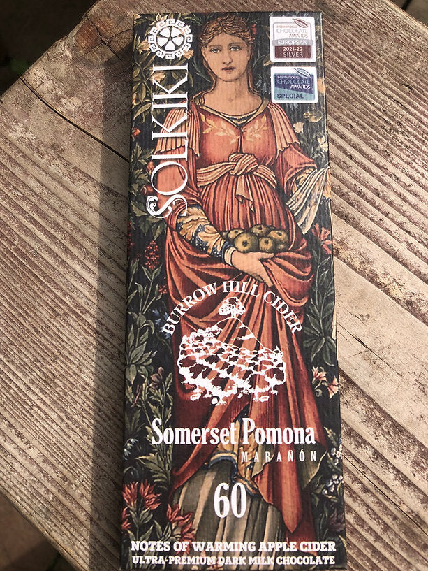 Solkiki 60% - Somerset Pomona - Dark Milk Salted Caramel 56g
