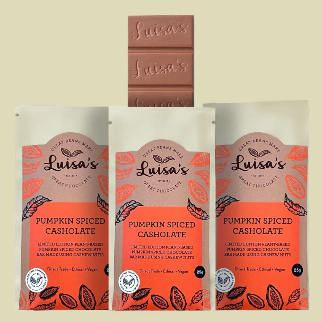 Luisa's Pumpkin Spiced Casholate - LIMITED EDITION 25g
