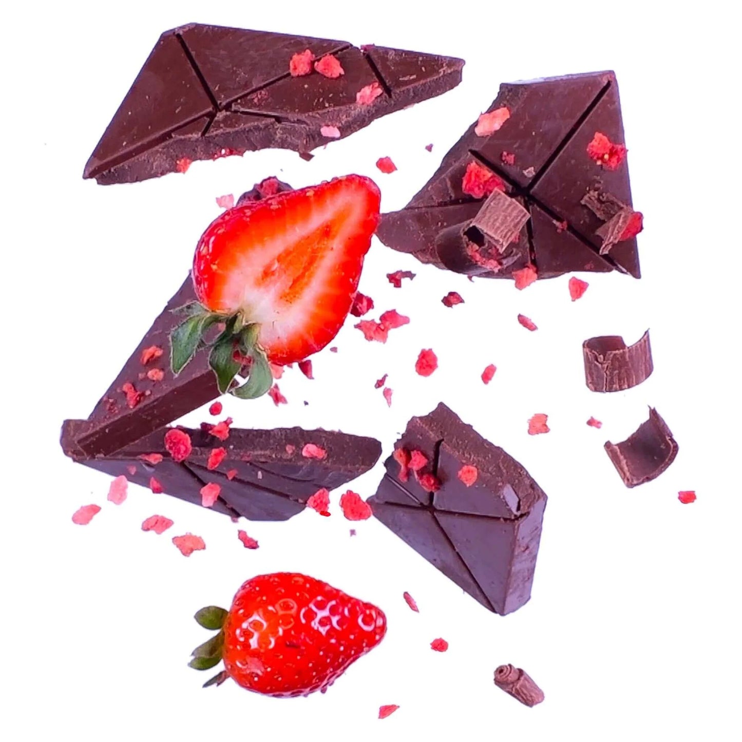 Goodio 49% Strawberry Chocolate 48g