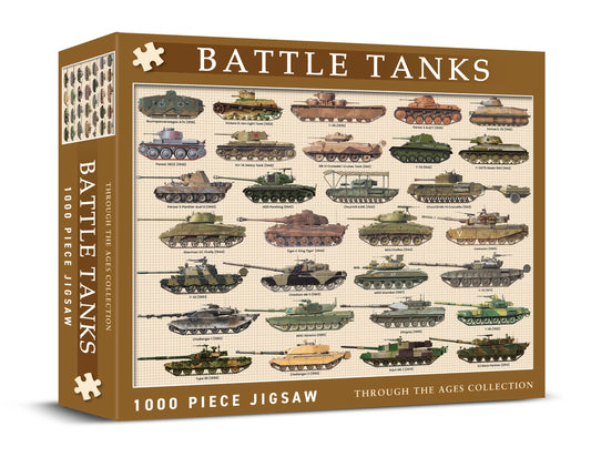 Tanks 1000 Piece Jigsaw