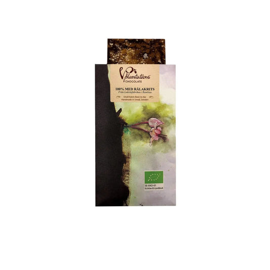 Nordic Chocolate with Raw Liquorice 100% 90g
