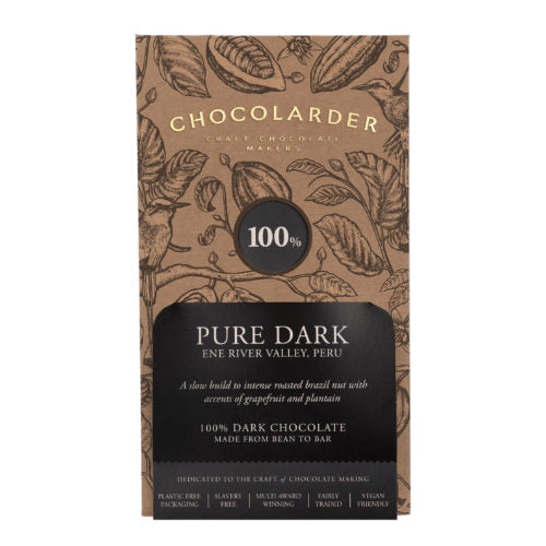 Chocolarder Pure 100% Dark 70g