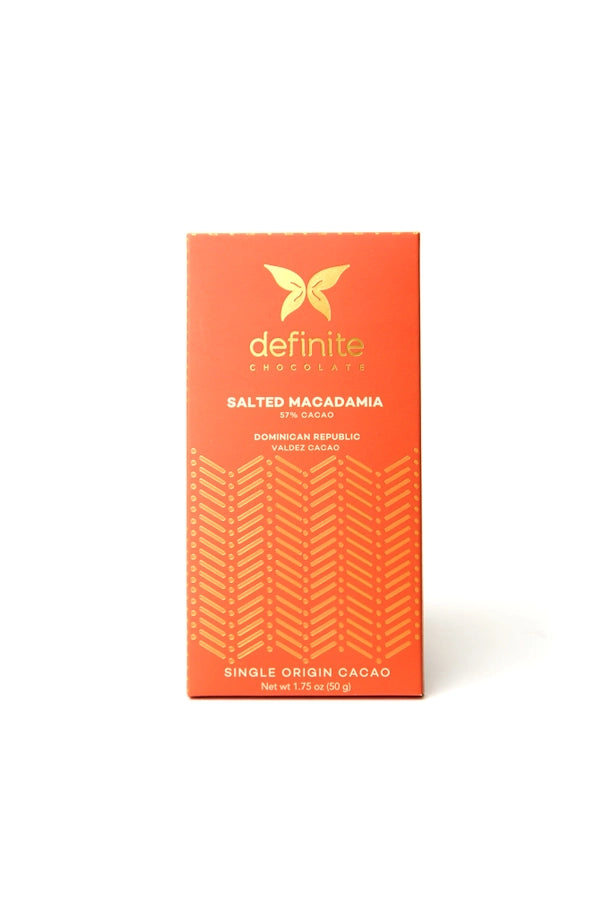 Definite Valdez Salted Macademia 58% 50g