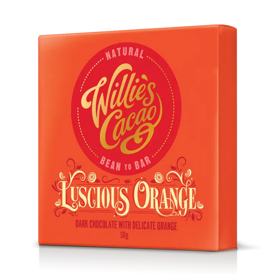 Willie's Cacao Luscious Orange - Dark Chocolate with Orange 50g