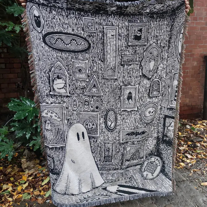 Ghost Gallery Jaquard Woven Tapestry