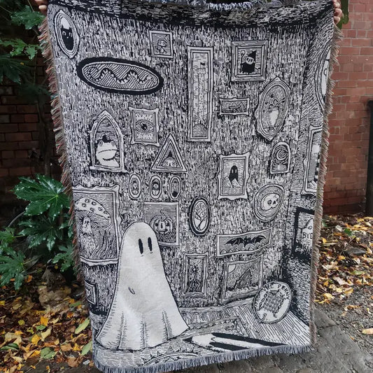 Ghost Gallery Jaquard Woven Tapestry