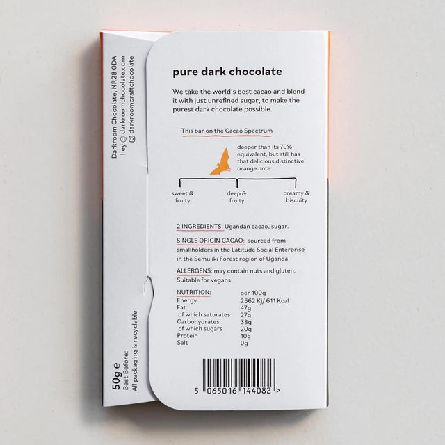 Darkroom 80% Uganda Semuliki Forest 50g