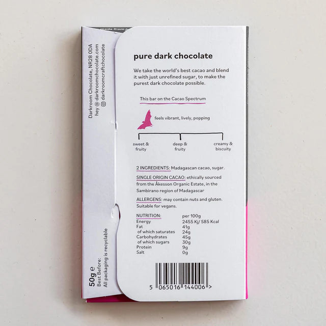 Darkroom 70% Madagascar Akesson 50g