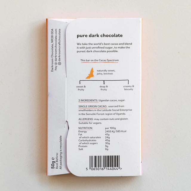 Darkroom 70% Uganda Semuliki Forest 50g