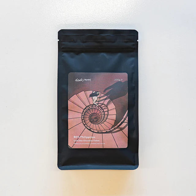 Darkroom 80% Philippines Hot Chocolate Flakes 200g