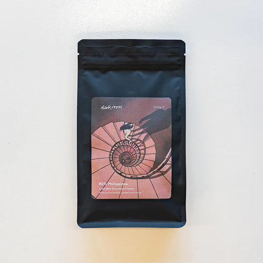 Darkroom 80% Philippines Hot Chocolate Flakes 200g