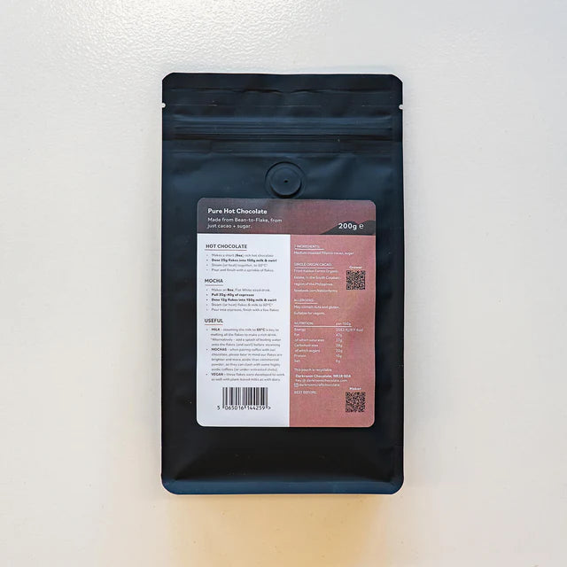 Darkroom 80% Philippines Hot Chocolate Flakes 200g