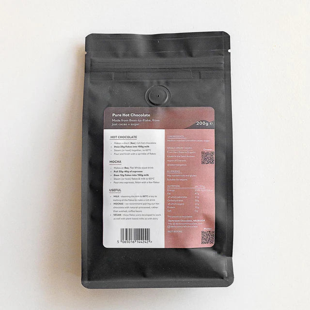Darkroom 80% Grenada Hot Chocolate Flakes 200g