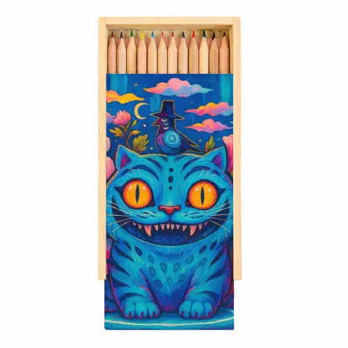 Coloured Pencils with Box 'k-Pop Tiger'