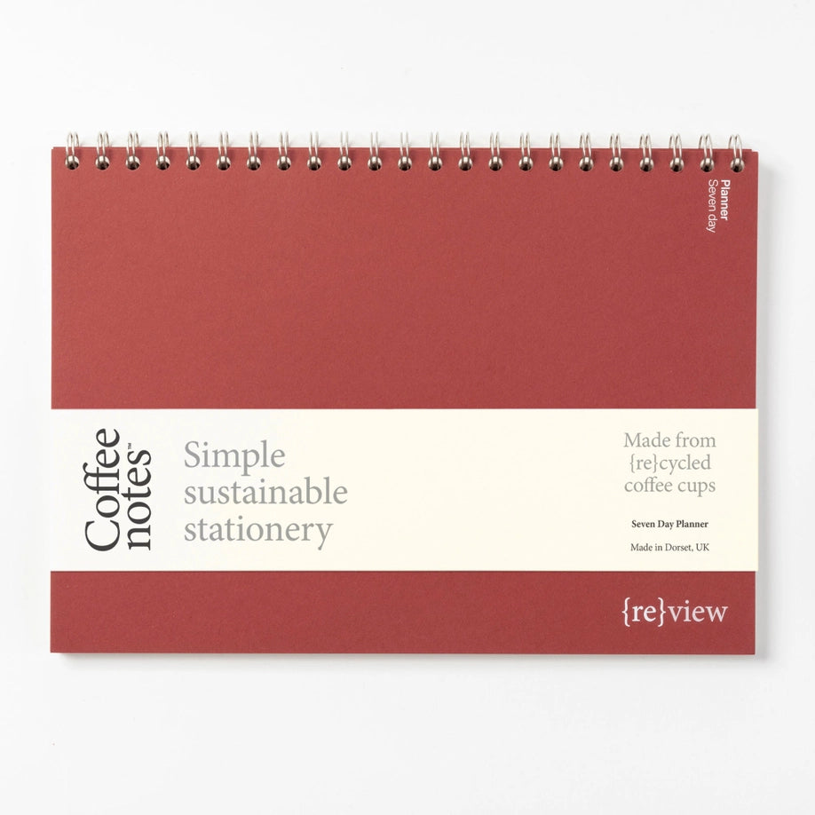 Coffee Notes - Cherry Weekly Planner