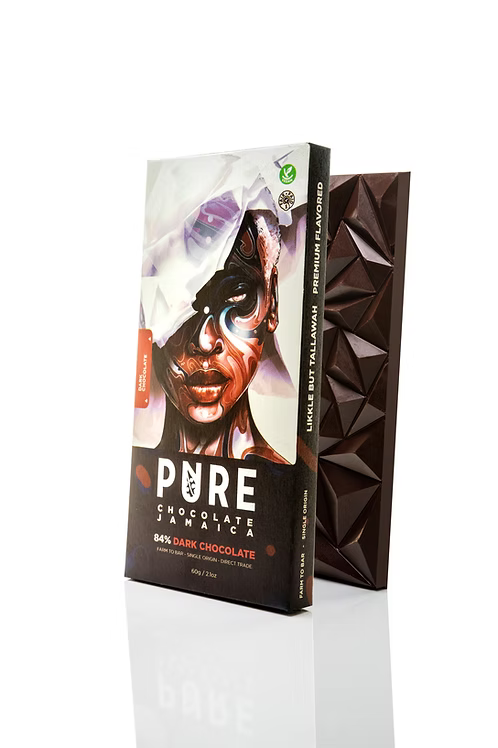 Pure Chocolate Jamaica 84% Dark 60g