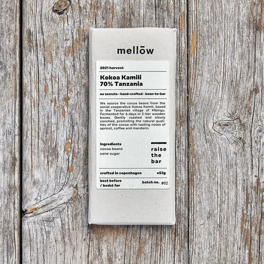 Mellow 70% Kokoa Kamili, Tanzania 53g