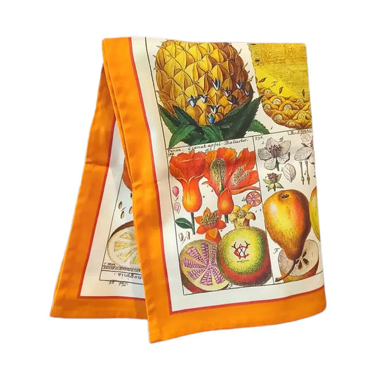 Tea Towel Exotic Fruit Antique Botanical Print Luxury