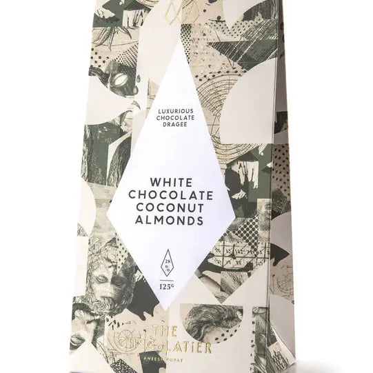 The Chocolatier White Chocolate Coconut Almonds Dragee 136g