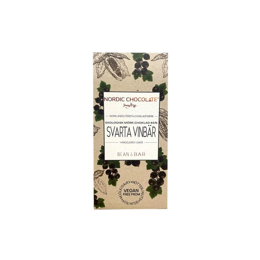 Nordic Chocolate Blackcurrant 65% 90g