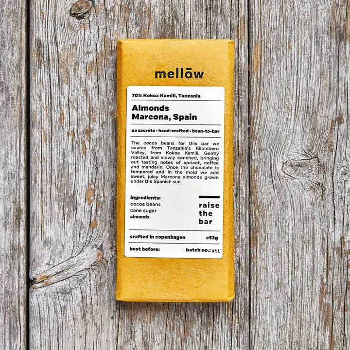 Mellow 70% Marcona Almonds, Spainia 53g