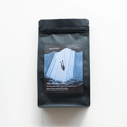 Darkroom 70% Mexico Lavado Hot Chocolate Flakes 200g