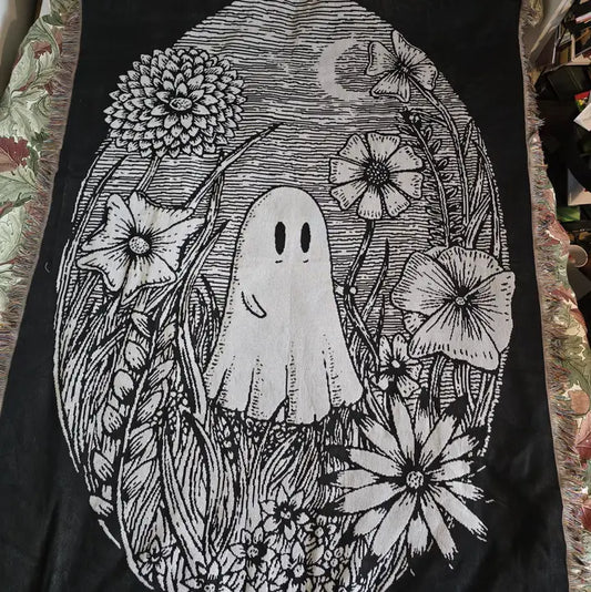 Meadow Ghost Ghost Jaquard Woven Tapestry