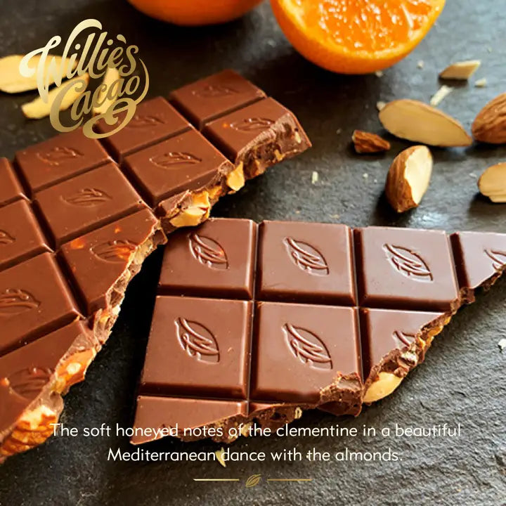 Willie's Cacao Clementina's Almonds Milk Chocolate 50g