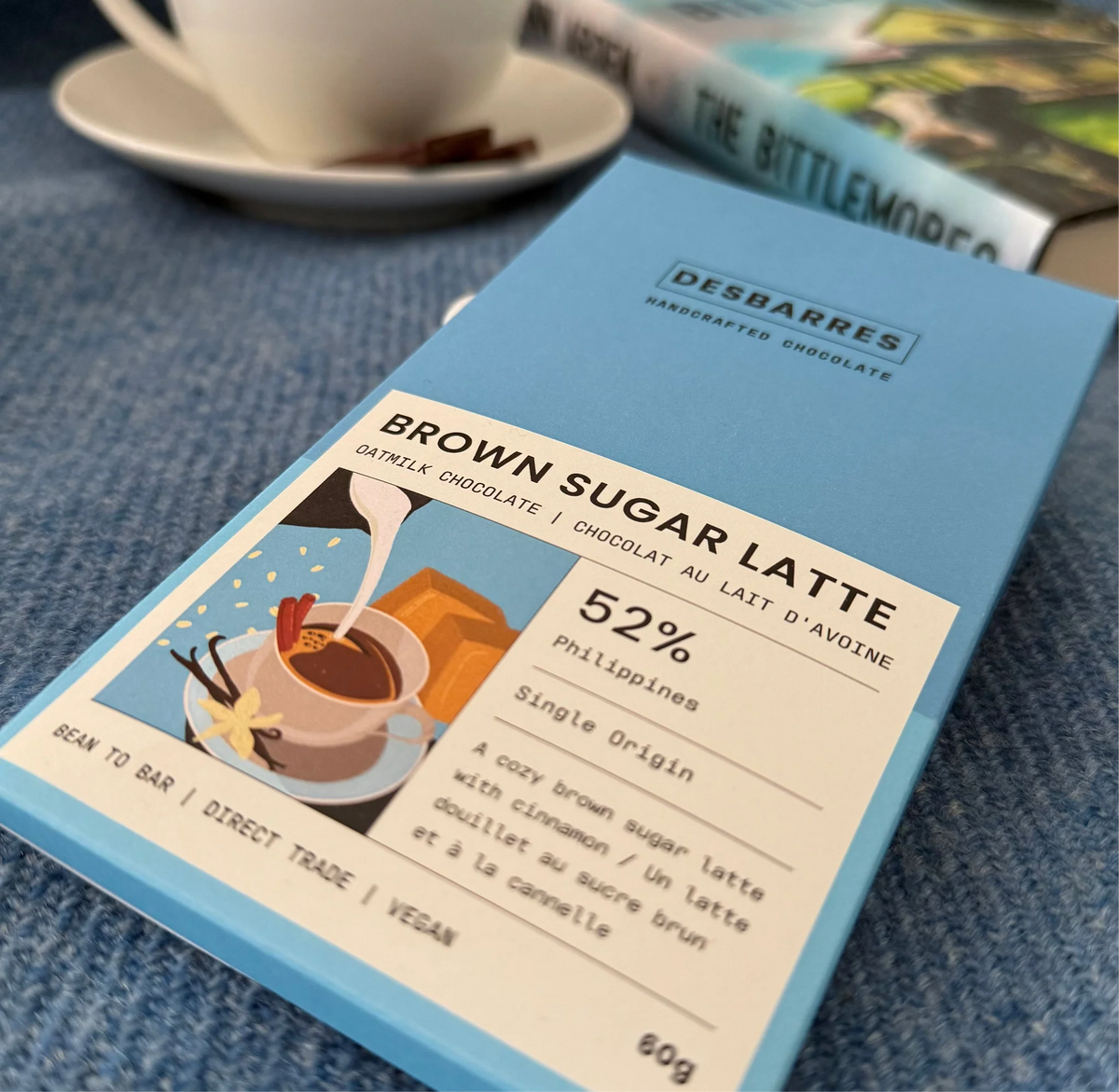 DesBarres 52% Philippines Brown Sugar Latte Oatmilk 60g