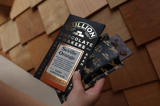 Bullion 70% Seville Orange - Dark Enriched Bar 70g